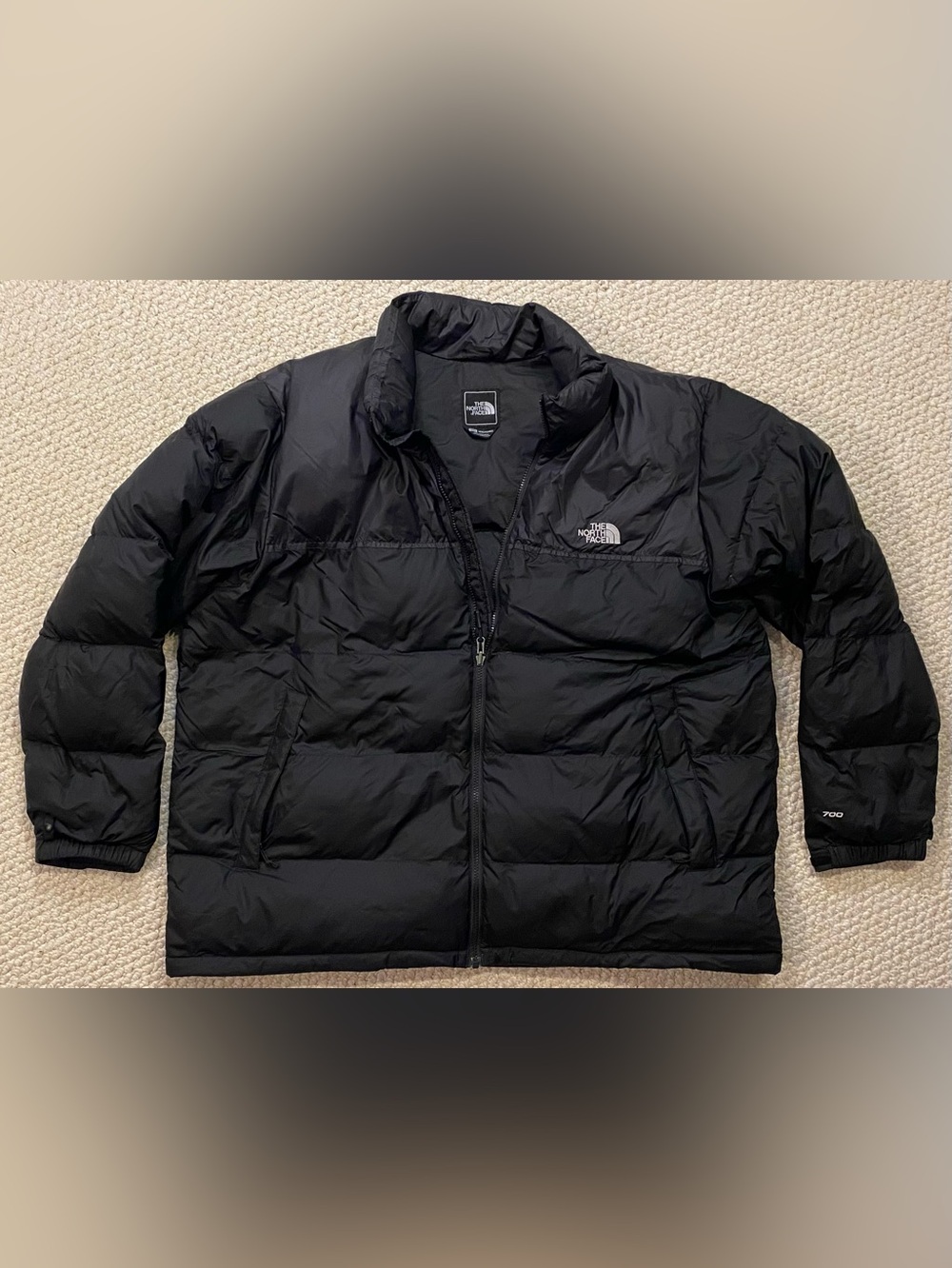 The North Face XXXL Mens Jacket. 1996 Retro Nuptse 700 Down. Black.